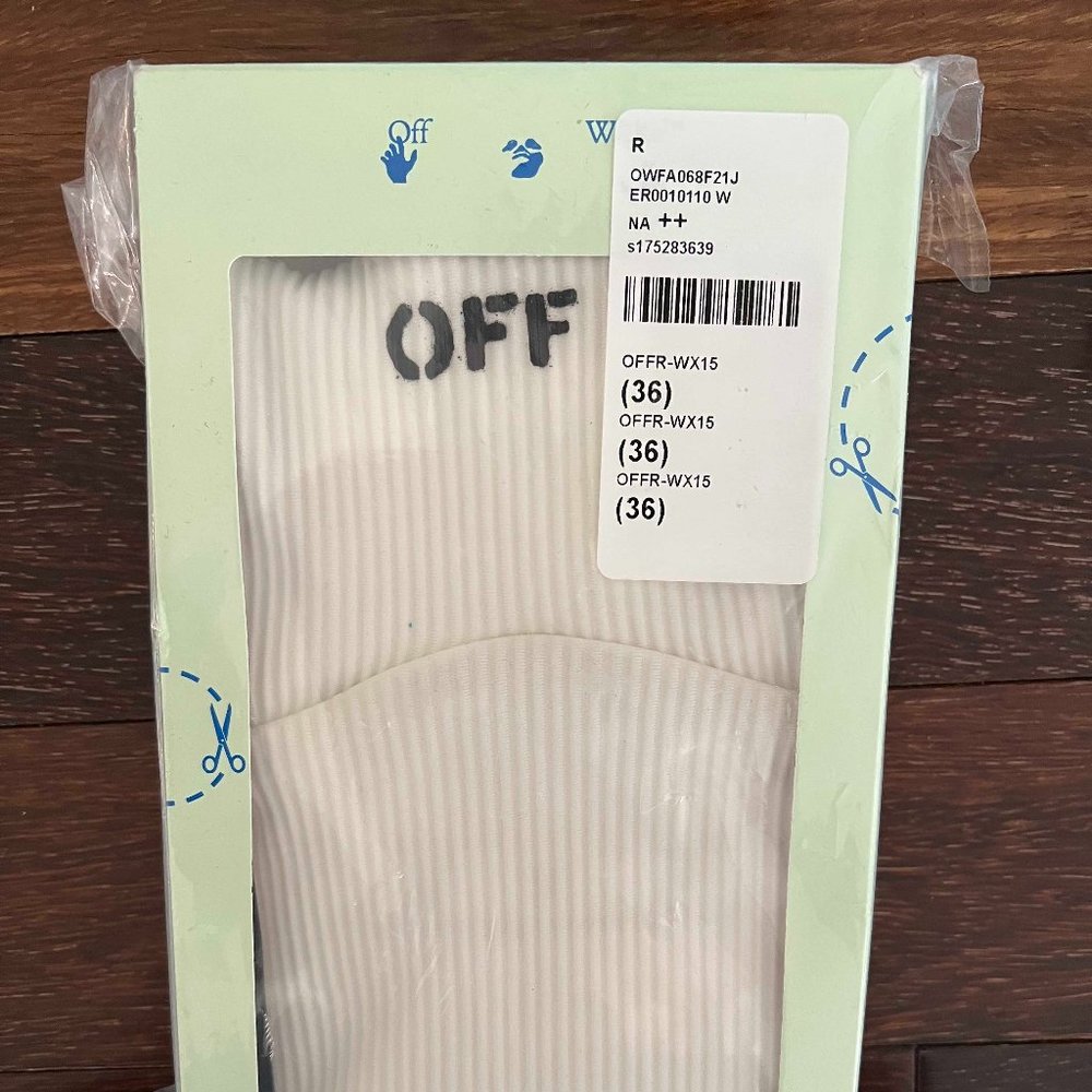 Off-White Rib Swimsuit White